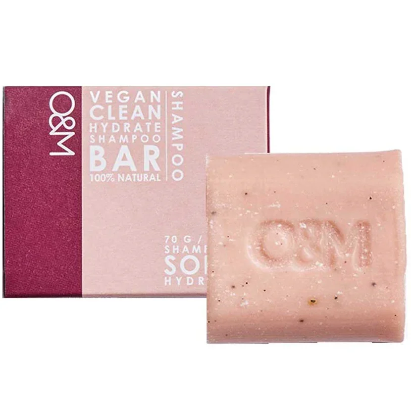 O&M Hydrate Shampoo Bar / Увлажняющий твердый шампунь, 70 г